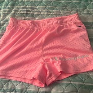 CHAMPION YOUTH GIRLS SHORTS IN PINK (SIZE L)